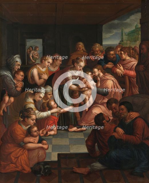 Christ Blessing the Children, c.1570. Creator: Anon.