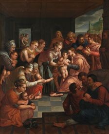 Christ Blessing the Children, c.1570. Creator: Anon