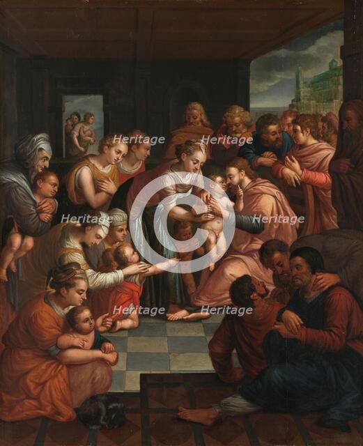 Christ Blessing the Children, c.1570. Creator: Anon.