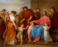 Christ Blessing the Children (Let the little children come to me), 1796