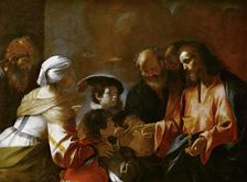 Christ Blessing the Children (Let the little children come to me), c. 1635. Creator: Preti, Mattia (1613-1699)