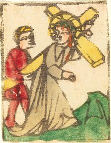 Christ Carrying the Cross, 1425/1450. Creator: Unknown