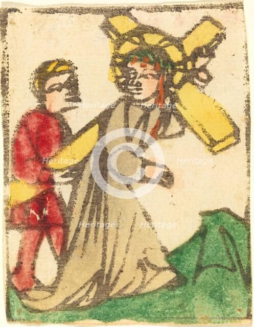 Christ Carrying the Cross, 1425/1450. Creator: Unknown.