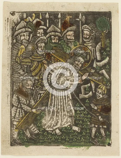 Christ Carrying the Cross, 1460-65. Creator: Unknown.