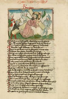 Christ carrying the cross, 1475. Creator: Unknown