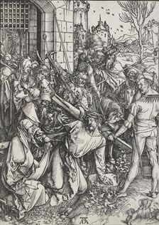 Christ carrying the cross, 1498-1499. Artist: Albrecht Durer
