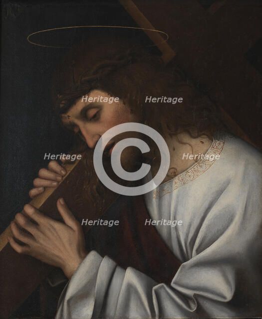 Christ Carrying the Cross, 1498-1501. Creator: Gian Francesco de Maineri.