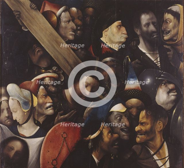 Christ carrying the Cross, 1515-1516. Artist: Bosch, Hieronymus (c. 1450-1516)