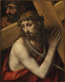 Christ Carrying the Cross, 1520-1530. Creator: Luini, Bernardino (ca. 1480-1532)