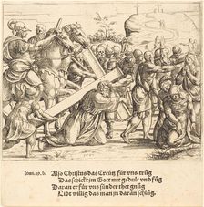 Christ Carrying the Cross, 1547. Creator: Augustin Hirschvogel