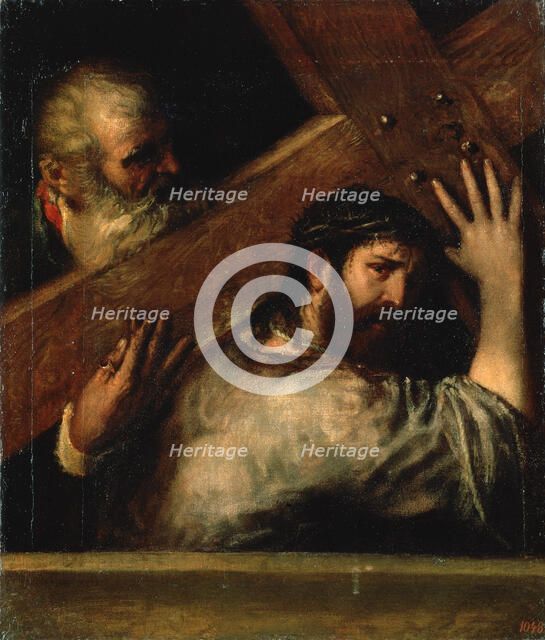 'Christ Carrying the Cross', 1560s.  Artist: Titian