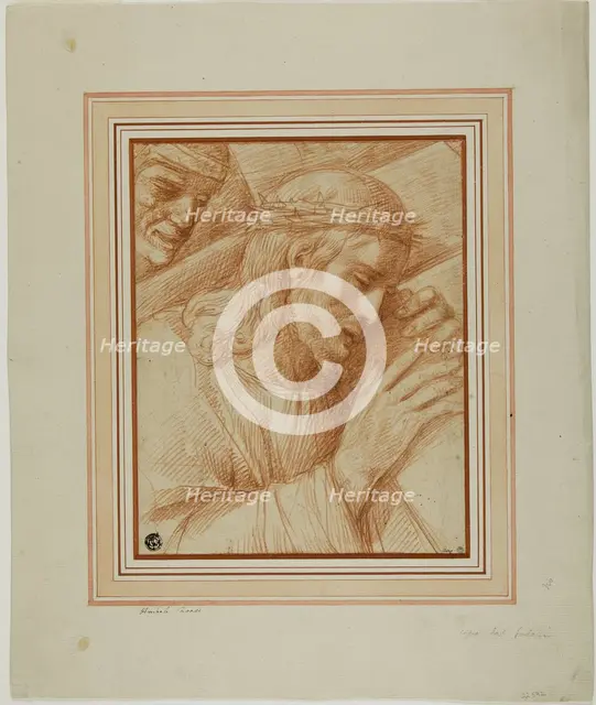 Christ Carrying the Cross, 1580/1600. Creator: Cesare Rossetti.