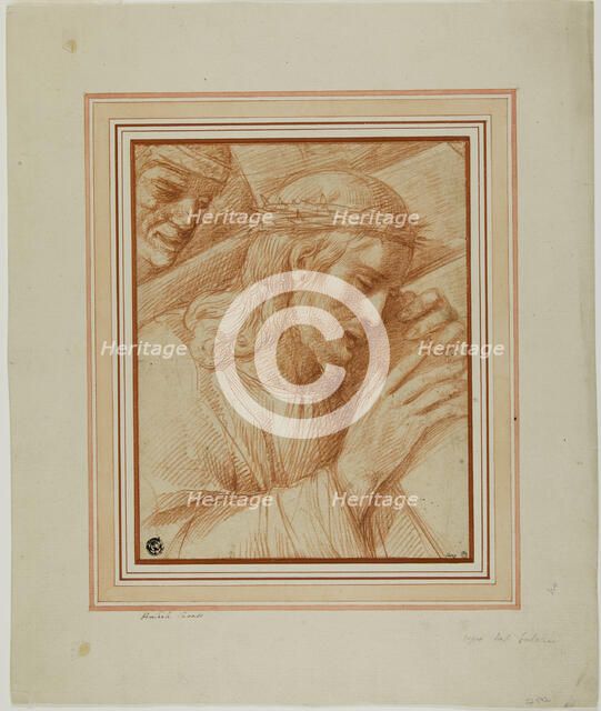 Christ Carrying the Cross, 1580/1600. Creator: Cesare Rossetti.