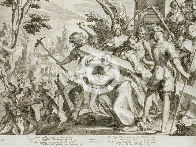 Christ Carrying the Cross, 1607. Creator: Willem van Swanenburg.
