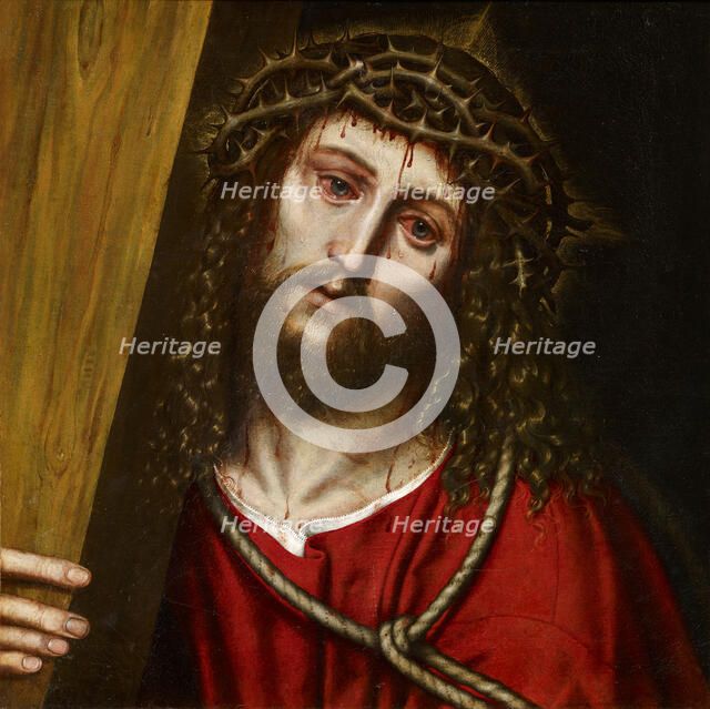 Christ Carrying the Cross. Artist: Frangipane, Niccolò (active 1563-1597)