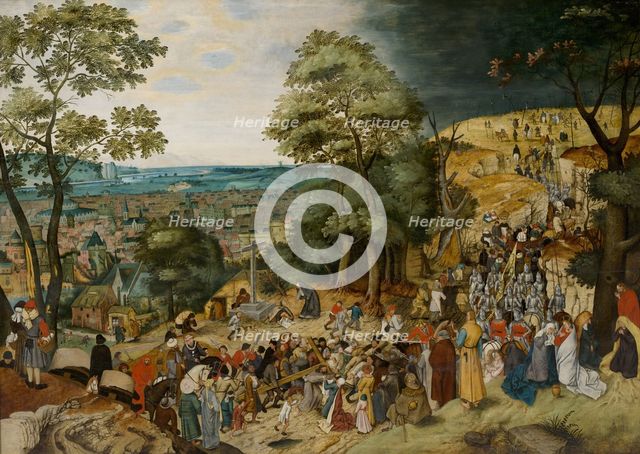 Christ carrying the cross, Between 1598 and 1620.