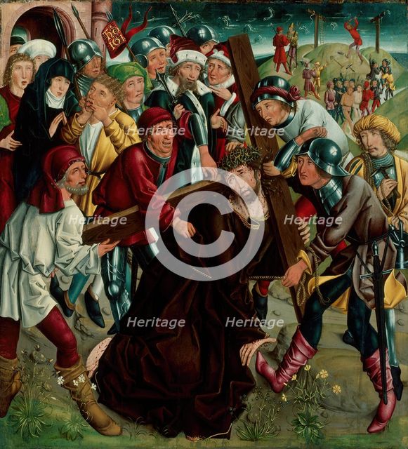 Christ Carrying the Cross, c. 1490. Creator: Unknown.