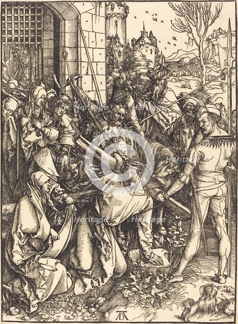 Christ Carrying the Cross, c. 1498/1499. Creator: Albrecht Durer.