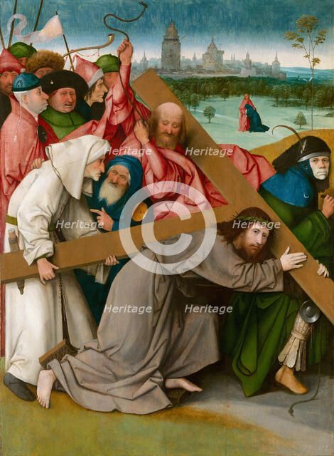 Christ Carrying the Cross, c. 1500. Creator: Bosch, Hieronymus (c. 1450-1516).