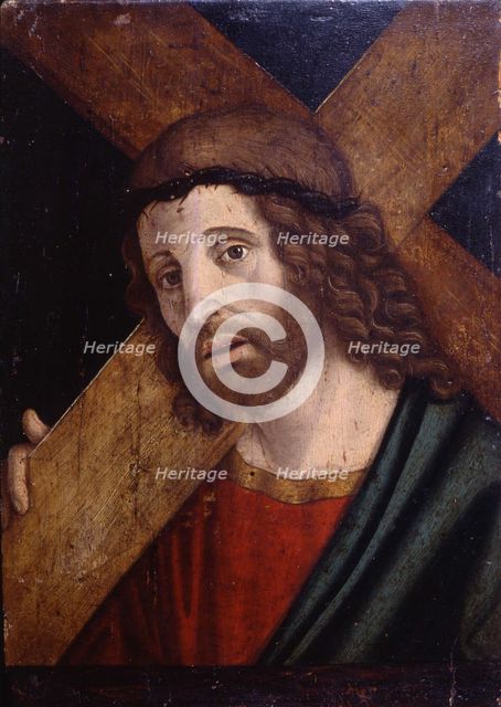 Christ carrying the Cross, c. 1500. Artist: Mazzola, Filippo (1460-1505)