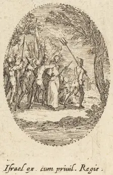 Christ Carrying the Cross, c. 1631. Creator: Jacques Callot