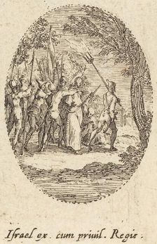 Christ Carrying the Cross, c. 1631. Creator: Jacques Callot