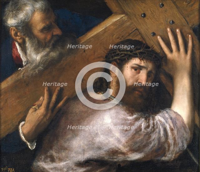 Christ carrying the Cross, c1565. Creator: Titian.