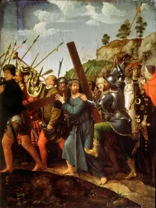 Christ Carrying the Cross c1518-c1525. Artist: Michael Sittow