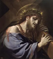 Christ carrying the cross, c1697. Creator: Luca Giordano