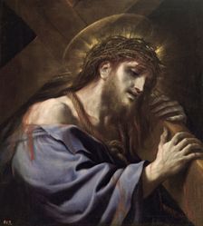 Christ carrying the cross, c1697. Creator: Luca Giordano