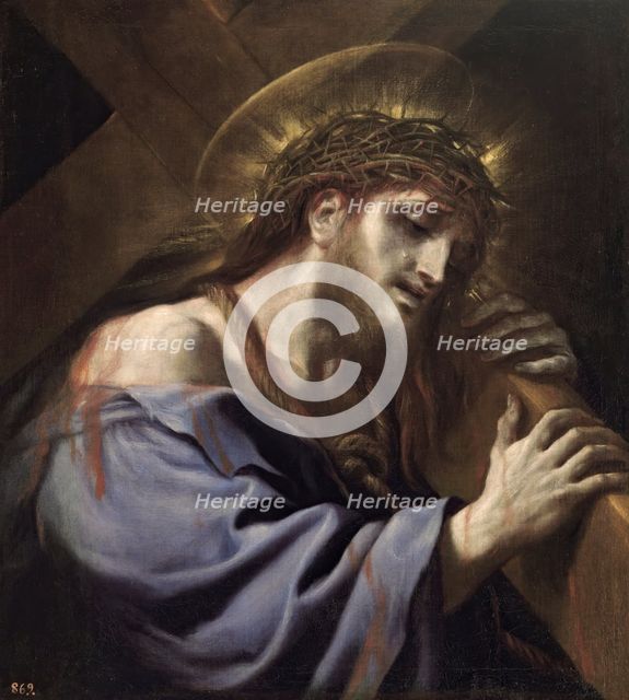 Christ carrying the cross, c1697. Creator: Luca Giordano.