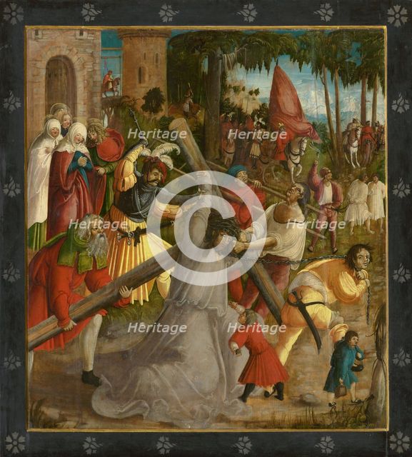 Christ carrying the Cross, ca 1515. Creator: South German master (16th century).