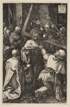 Christ Carrying the Cross, from The Passion, 1512. Creator: Albrecht Durer