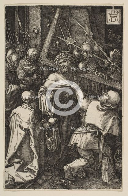 Christ Carrying the Cross, from The Passion, 1512. Creator: Albrecht Durer.