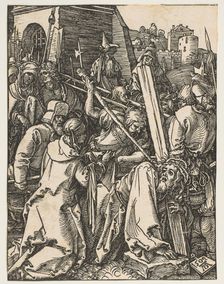 Christ Carrying the Cross, from The Small Passion, ca. 1509. Creator: Albrecht Durer