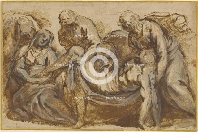 Christ Carried to the Tomb, 1607/1620. Creator: Jacopo Palma.