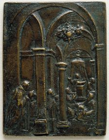 Christ Child Disputing in the Temple, between 1600 and 1625. Creator: Workshop of Matthias Walbaum