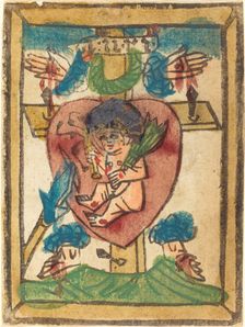 Christ Child in the Sacred Heart, 1450/1470. Creator: Unknown