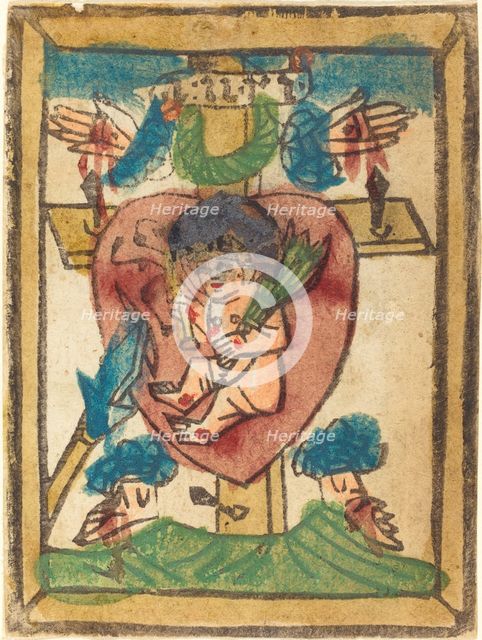 Christ Child in the Sacred Heart, 1450/1470. Creator: Unknown.