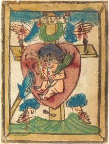 Christ Child in the Sacred Heart, 1450/1470. Creator: Unknown