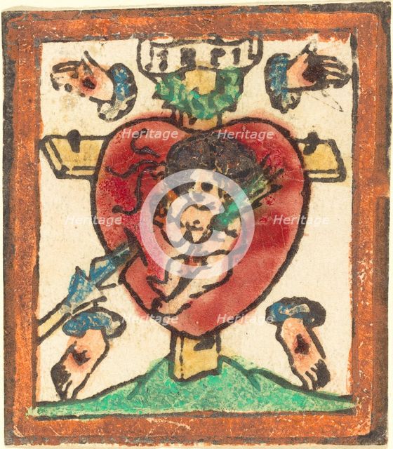 Christ Child in the Sacred Heart, c. 1475/1480. Creator: Unknown.