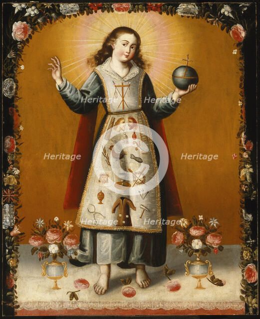 Christ Child with Passion Symbols, Second Half of the 17th cen.. Artist: Anonymous  