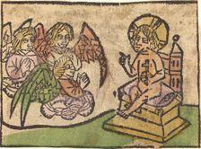 Christ Child with Three Angels, c. 1460/1470. Creator: Unknown