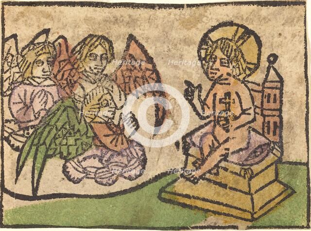 Christ Child with Three Angels, c. 1460/1470. Creator: Unknown.