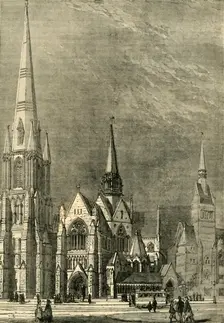 Christ Church, Westminster Bridge Road (c1878). Creator: Unknown