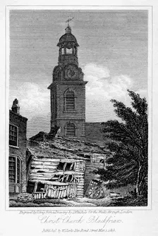 Christ Church, Blackfriars, Southwark, London, 1817.Artist: J Greig