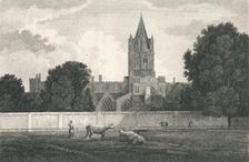 Christ Church Cathedral, Oxford 1811. Artist: Elizabeth Byrne