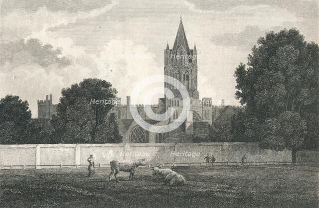 'Christ Church Cathedral, Oxford', 1811. Artist: Elizabeth Byrne.