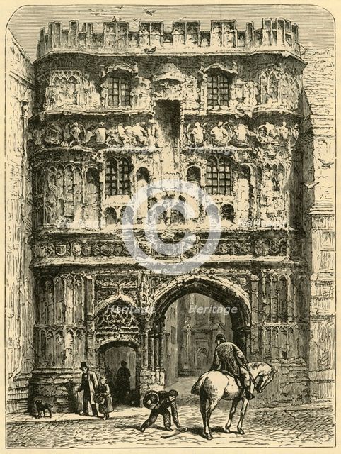 'Christ Church Gateway', 1898. Creator: Unknown.