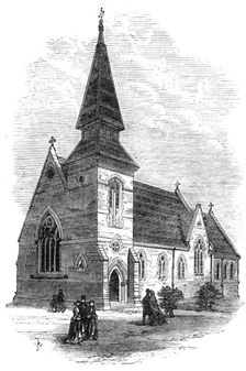 Christ Church, Kintbury, Berks., 1868. Creator: Unknown